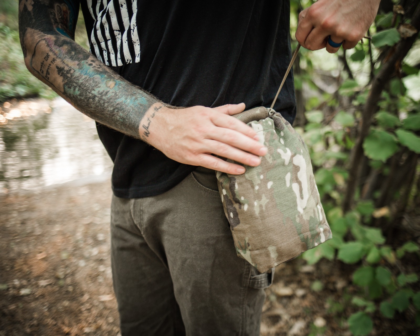 Roll Up Dump Pouch