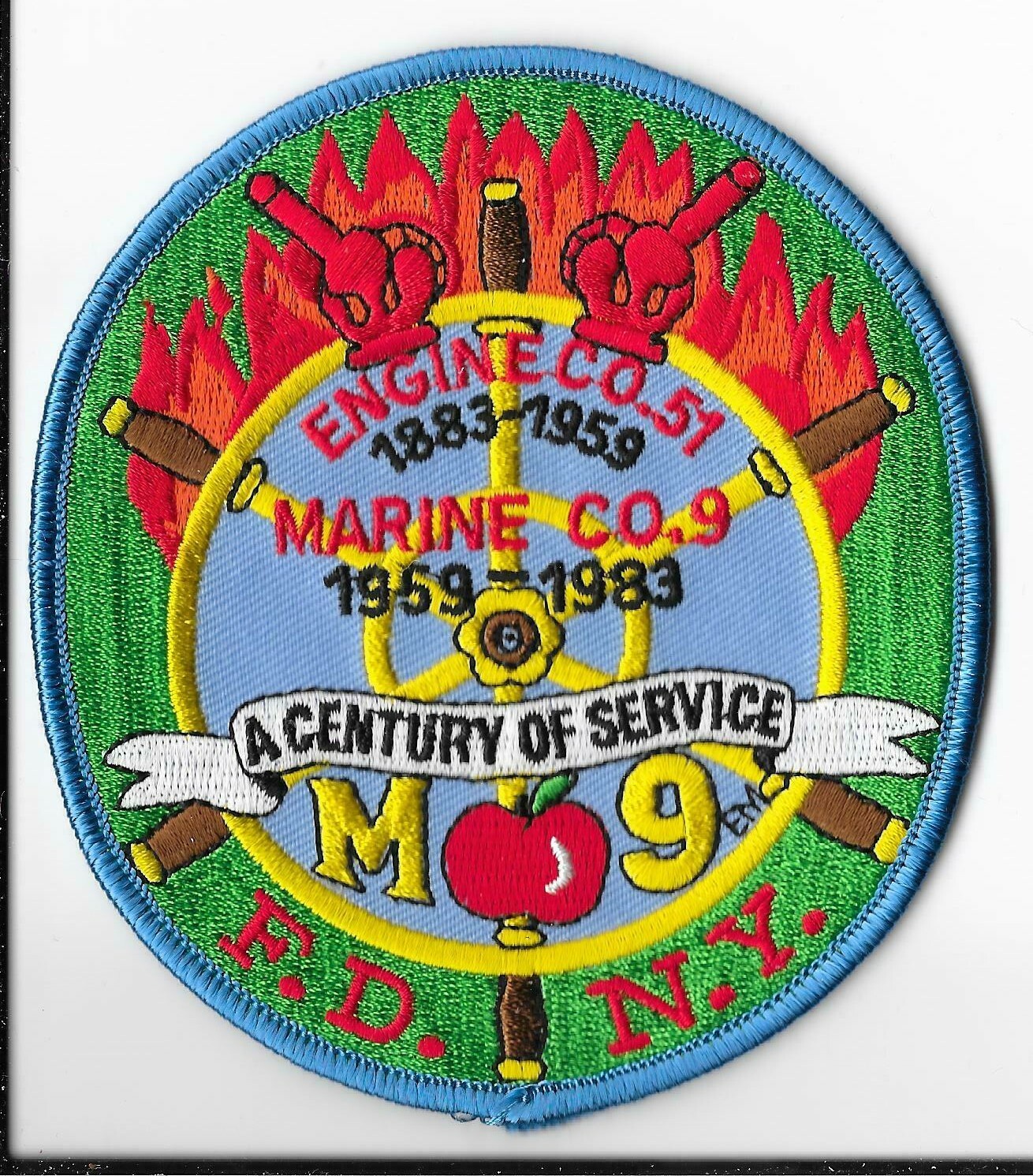 New York Fire Department (FDNY) Engine 51/Marine 9 Patch