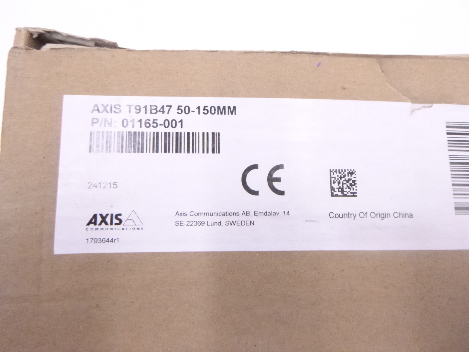 Axis Communications T91B47 Pole Mount Design 50-150MM
