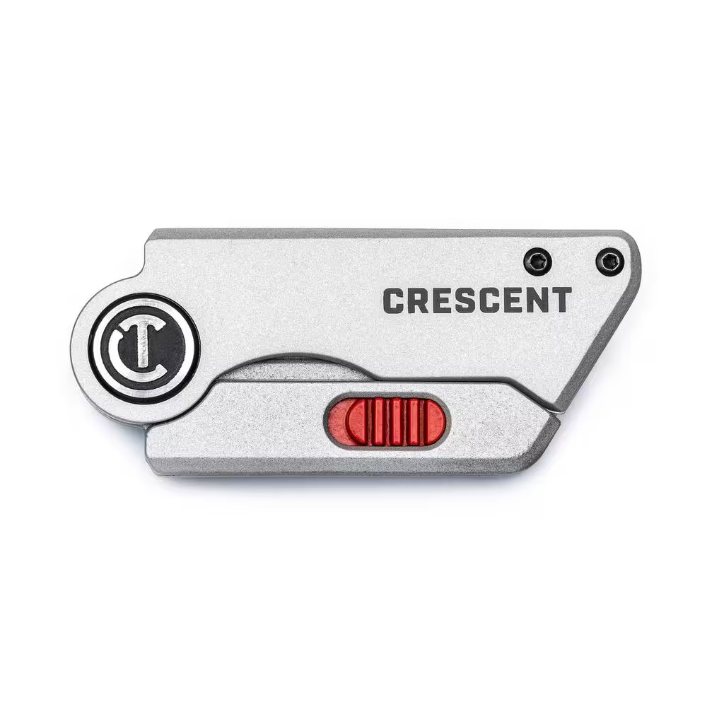 Compact Folding Utility Knife with Quick Change Blade