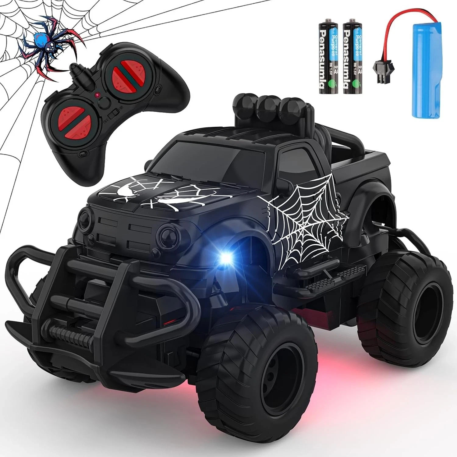 Remote Control Car for Boys 4-7, 1:43 Scale Mini RC Cars for Kids 3-5, RC Truck