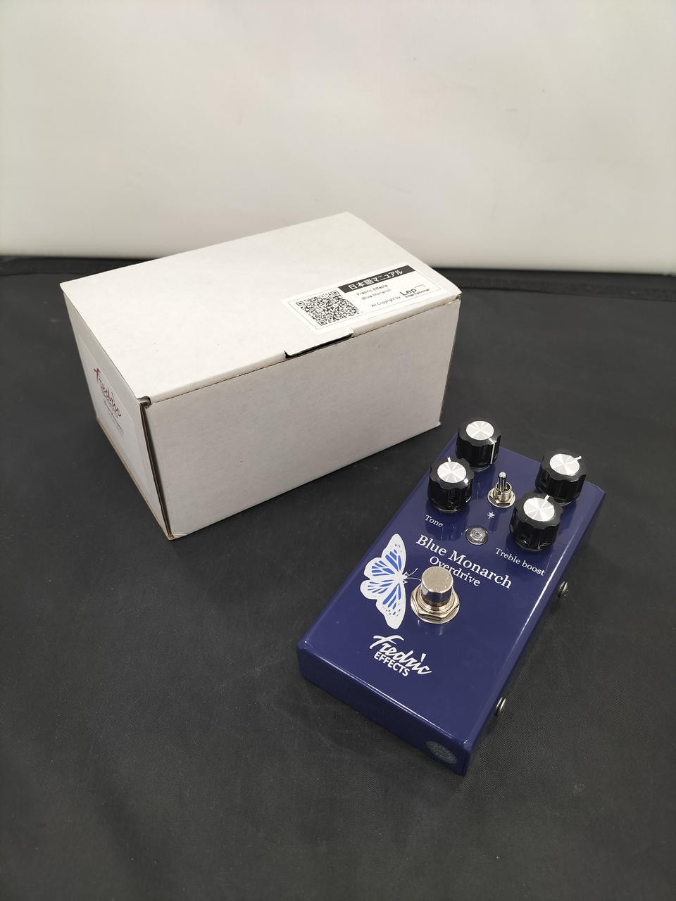 Fredric Effects Blue Monarch Guitar Effect Pedal Fuzz