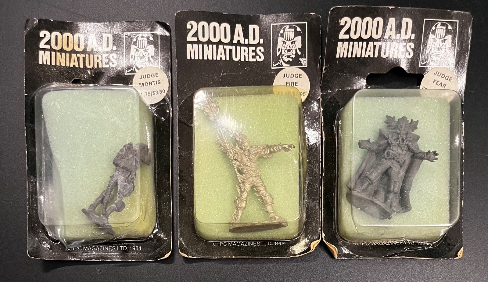 2000 AD Miniature Judge Dredd DARK JUDGES 45mm Metal Citadel Titan Productions