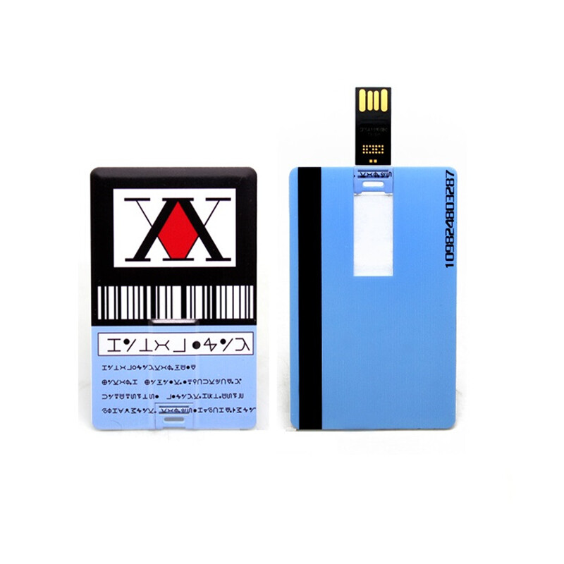 Anime Hunter×Hunter Hisoka Hunter Licence Card USB Flash Disk Gift 4G/8G/16G/32G