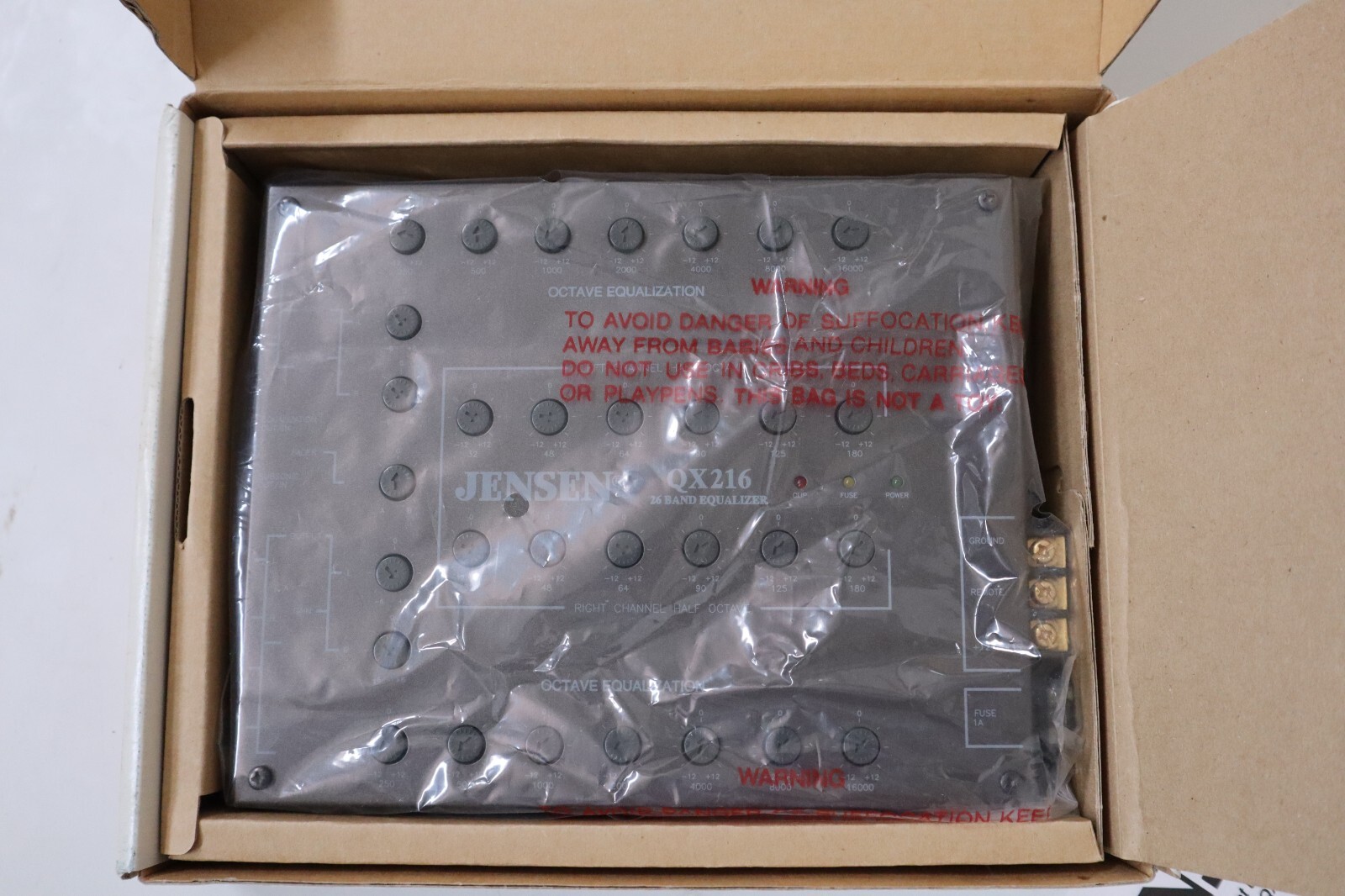Jensen QX216 Equalizer 26 Band