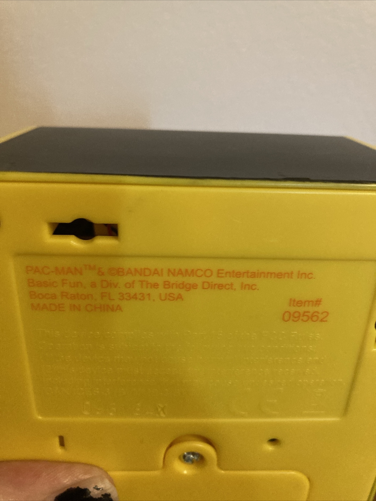 Basic Fun Pac-Man Mini Arcade Retro Game Bandai Namco Pacman Game - TESTED