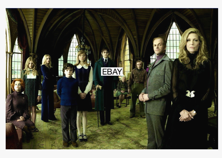 SALE: DARK SHADOWS 2012 MOVIE PHOTO #1 VAMPIRES JOHNNY DEPP TIM BURTON