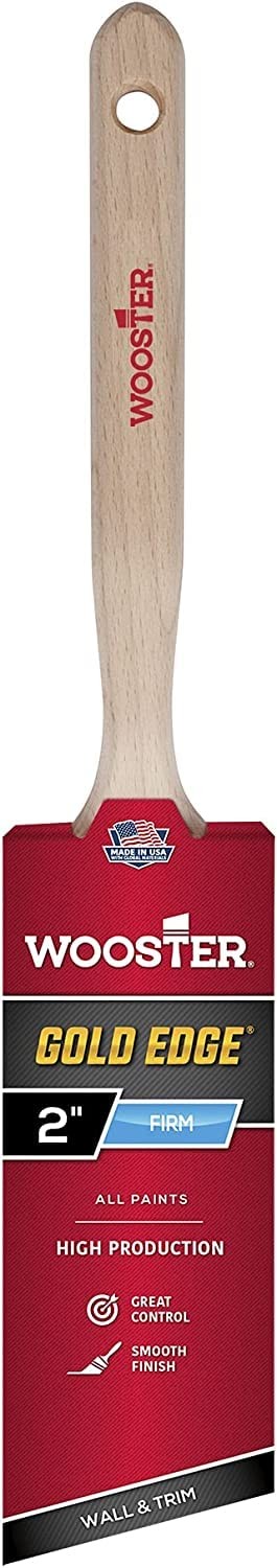 Wooster Genuine 2" Gold Edge Angle Sash Paintbrush - 5231-2