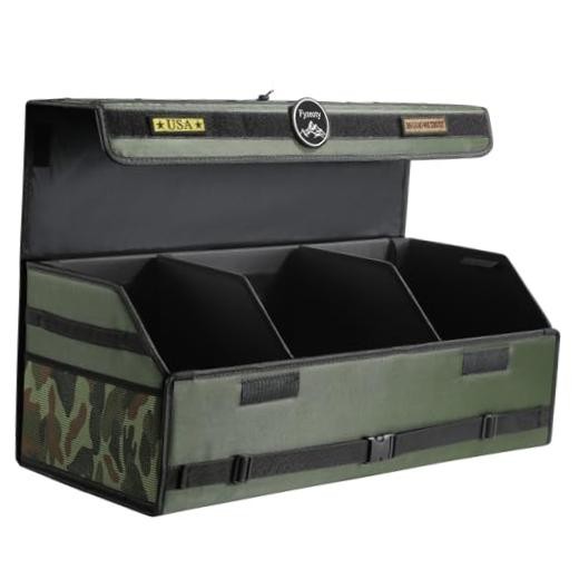 Car Trunk Organizer for SUV and Sedan, Tactical‑Green, 29.5 in | Tactical &