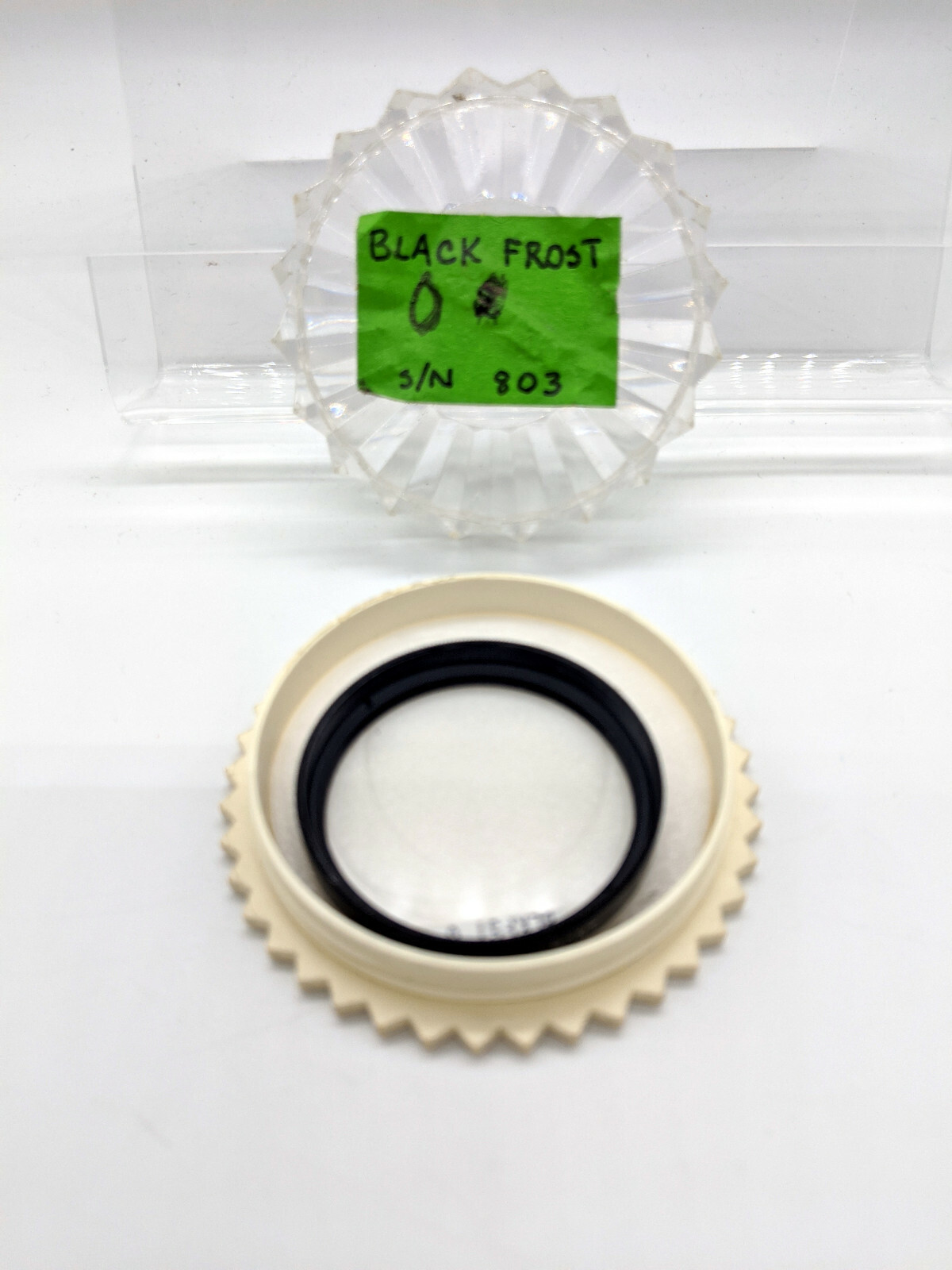Clairmont 40.5mm Black Frost 0 Filter Serial # 803