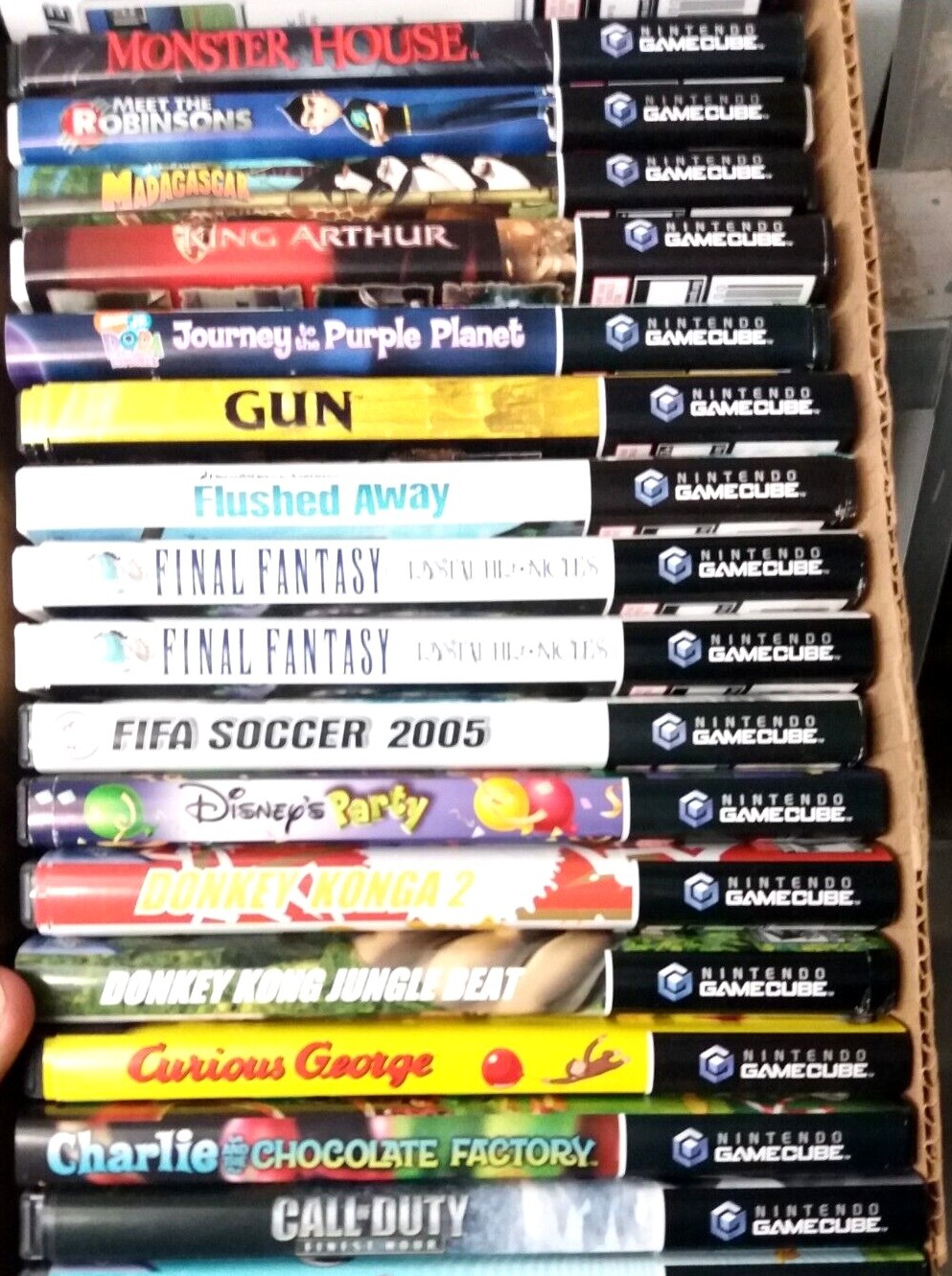 Original Nintendo Gamecube ART COVER PAGE ARTWORK INSERTS Only