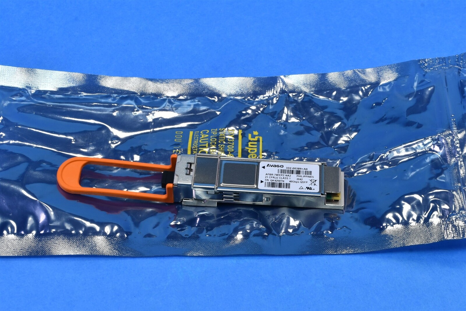 Avago Transceiver Module General Purpose 40Gbps 850nm 5V QSFP+ AFBR-79EEPZ-NA2