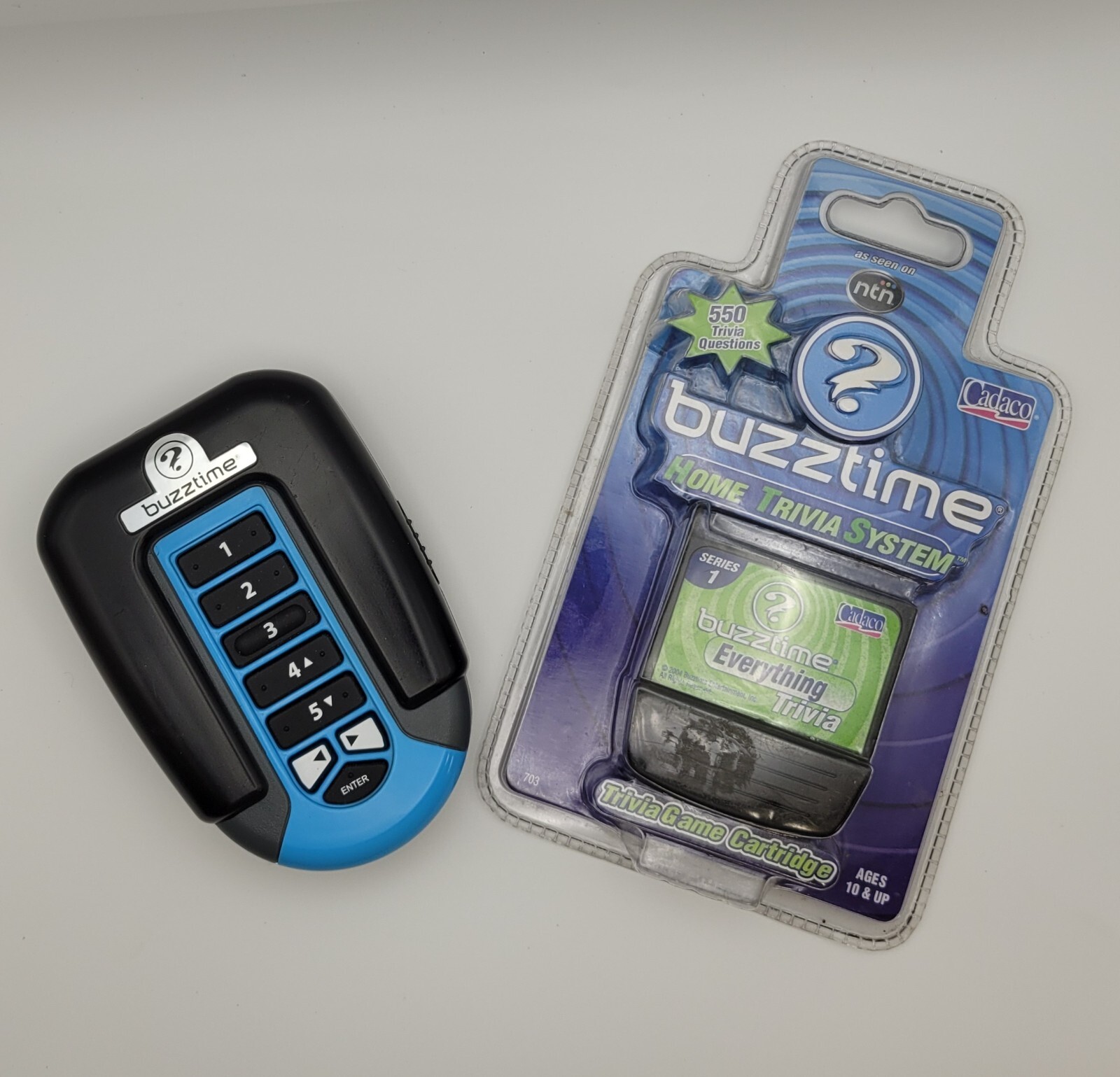 Buzztime EVERYTHING Trivia Series 1 Question Game Cartridge 550 Questions Cadaco