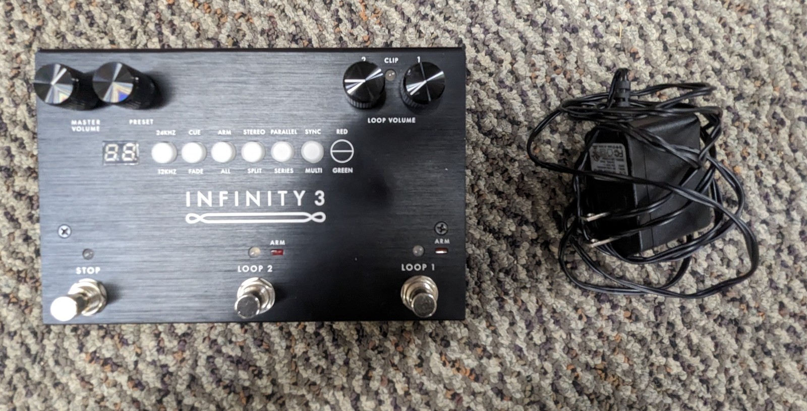 Pigtronix Infinity Looper Guitar Effects Pedal  Model SPL - B stock