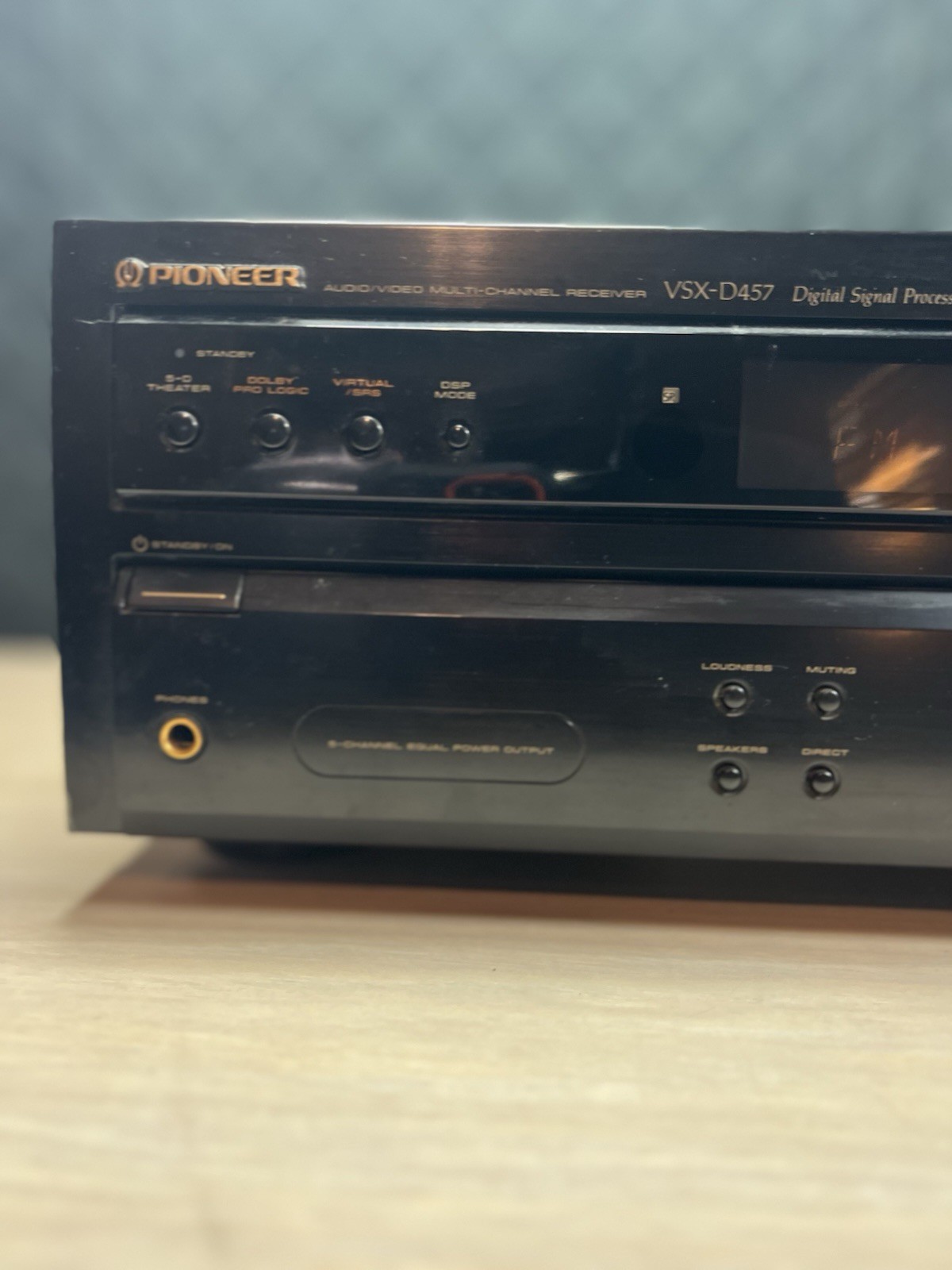 Pioneer VSX-D457 Stereo AV Receiver Amplifier Dolby, 5.1 Tested Works!!!!