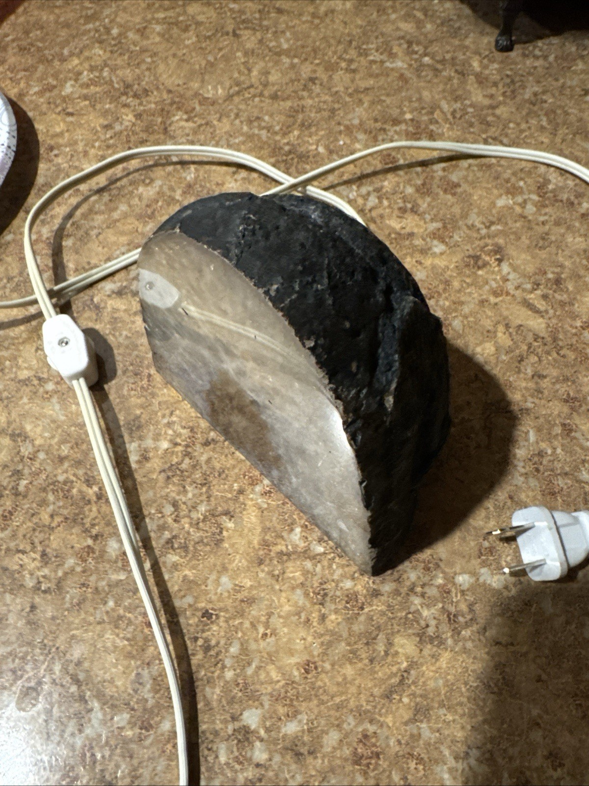 Brazilian Agate Stone Lamp -Accent Light 5”