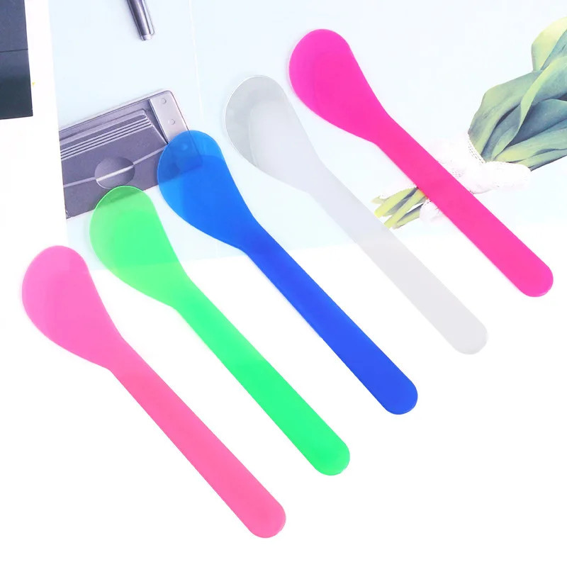 5PCS DIY Face Mask Spoon Mask Mixing Stick Cosmetic Spatula Scoop Makeup Sticks
