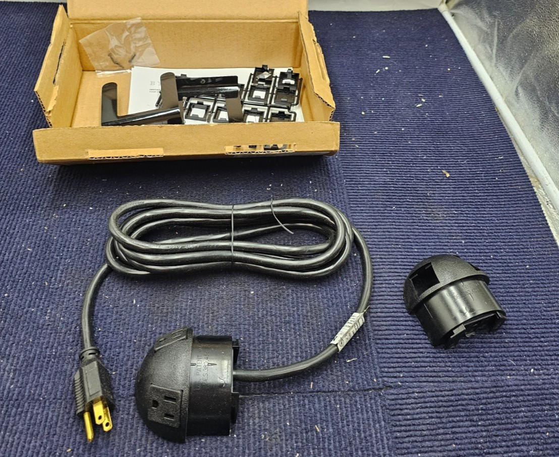 Byrne BE01289-C-120 Power Tap Conference Table Grommet 3" Dome Communication