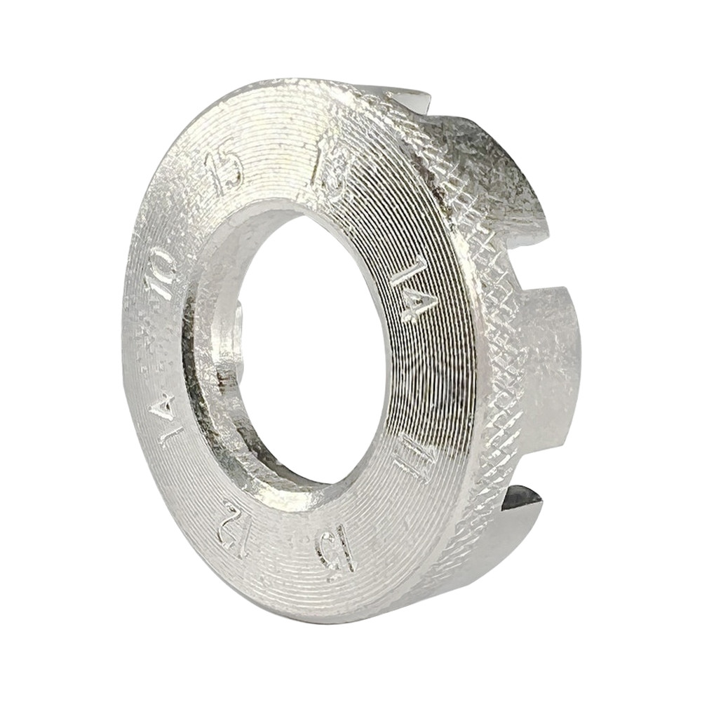 8 Slot Steel Spoke Wrench for Bicycle Wheel Spoke Tension Adjustment and Repair