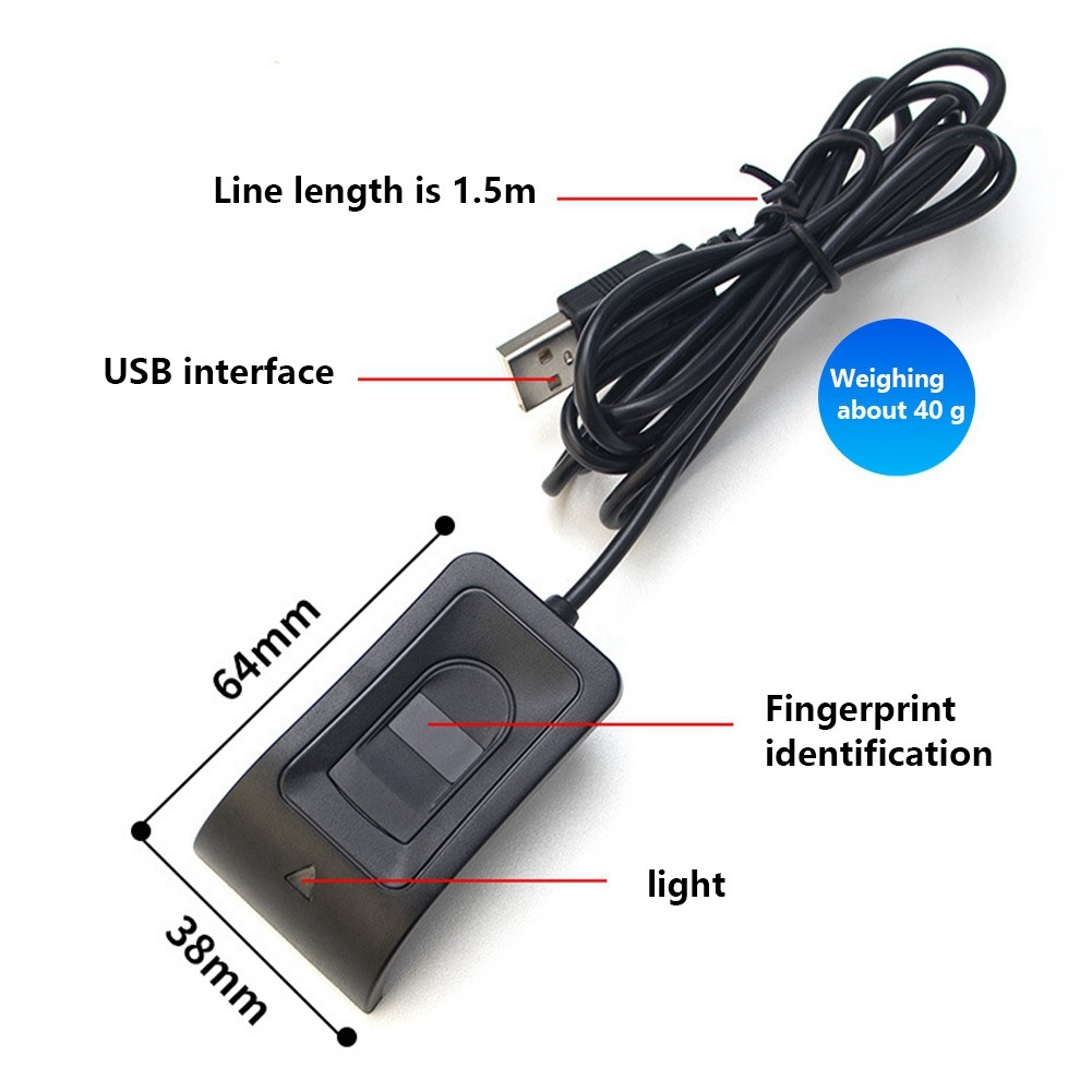 Fingerprint Login USB Computer Fingerprint Recognition Boot Software - S3338