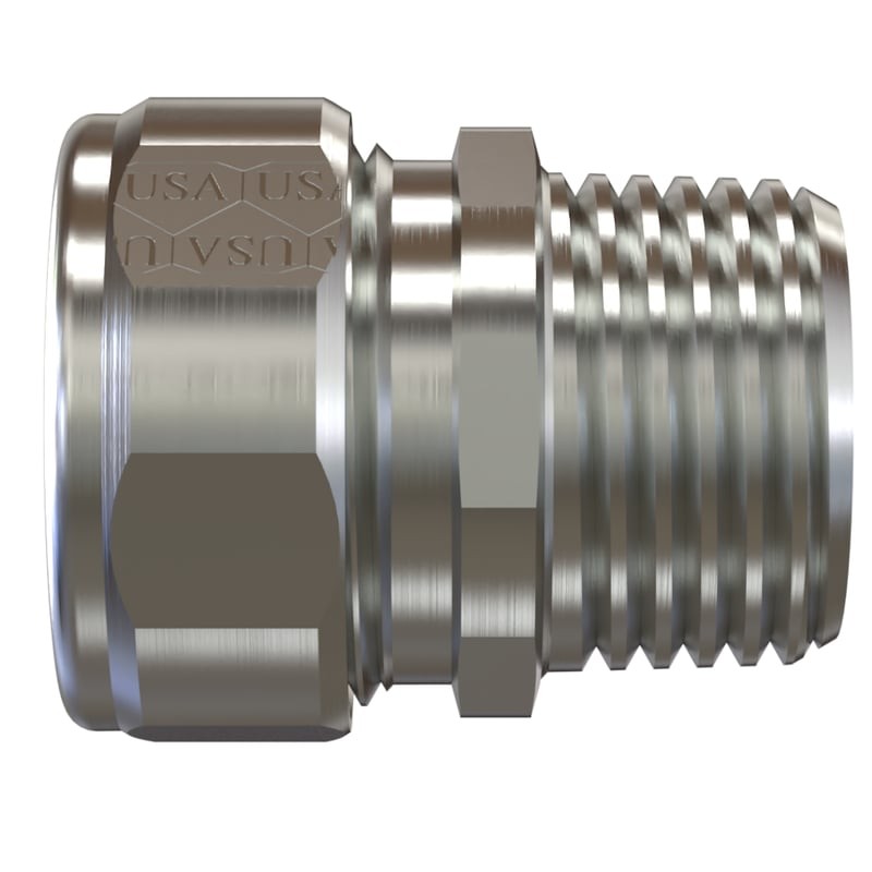 Multiple UF50 1/2" Cable Compression Connector, PVC, MPN: UF50