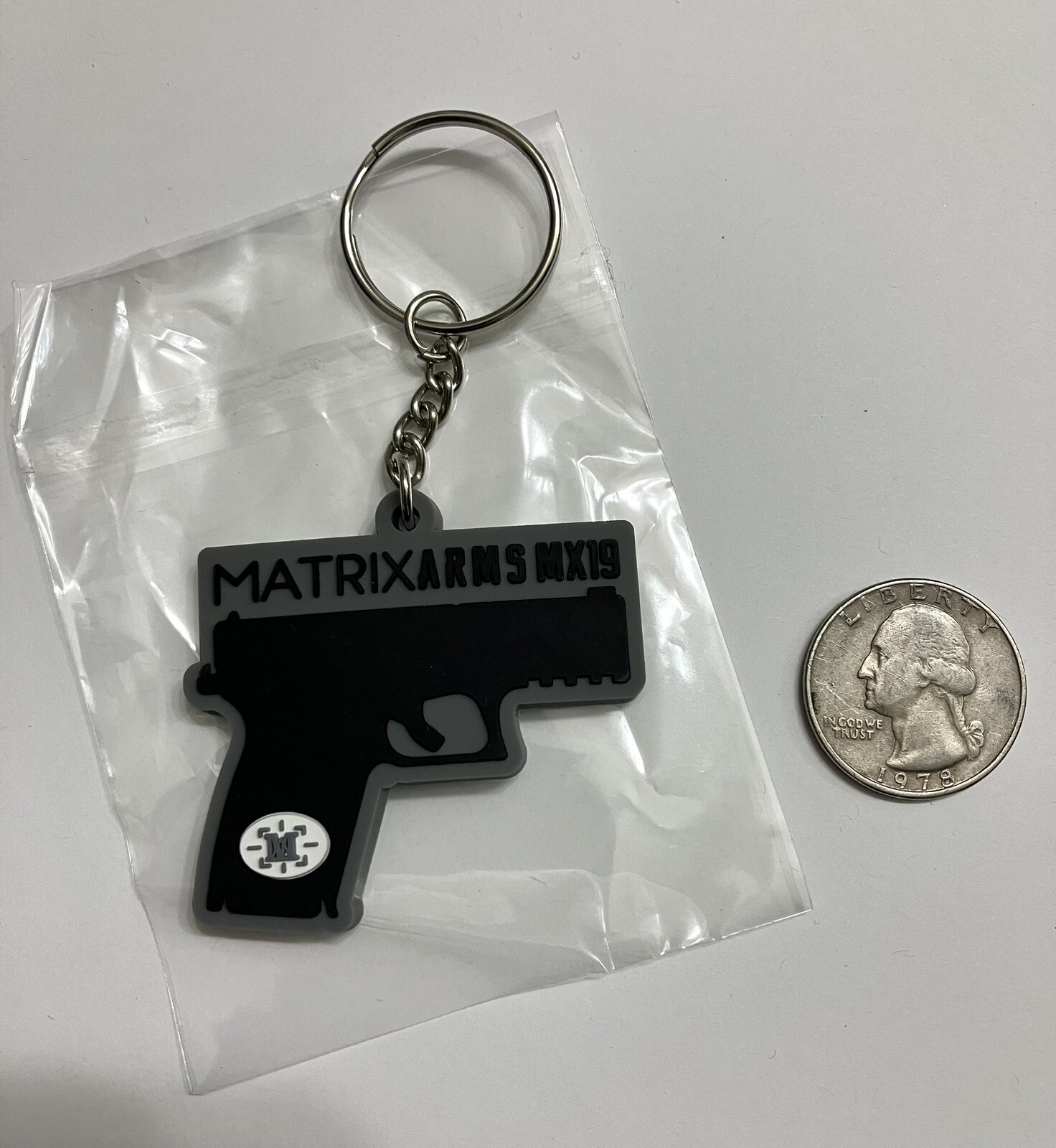 Shot Show Matrix Arms MX19 Gun Keychain Key Ring New