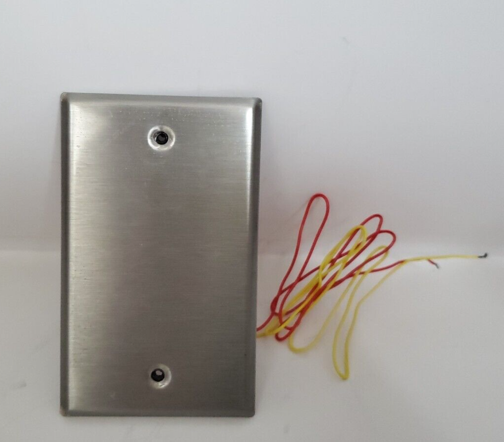 Bapi BA/1.8K-SP-O Wall Plate Temp. Sensor 1.8K @ 77F Override Push Button