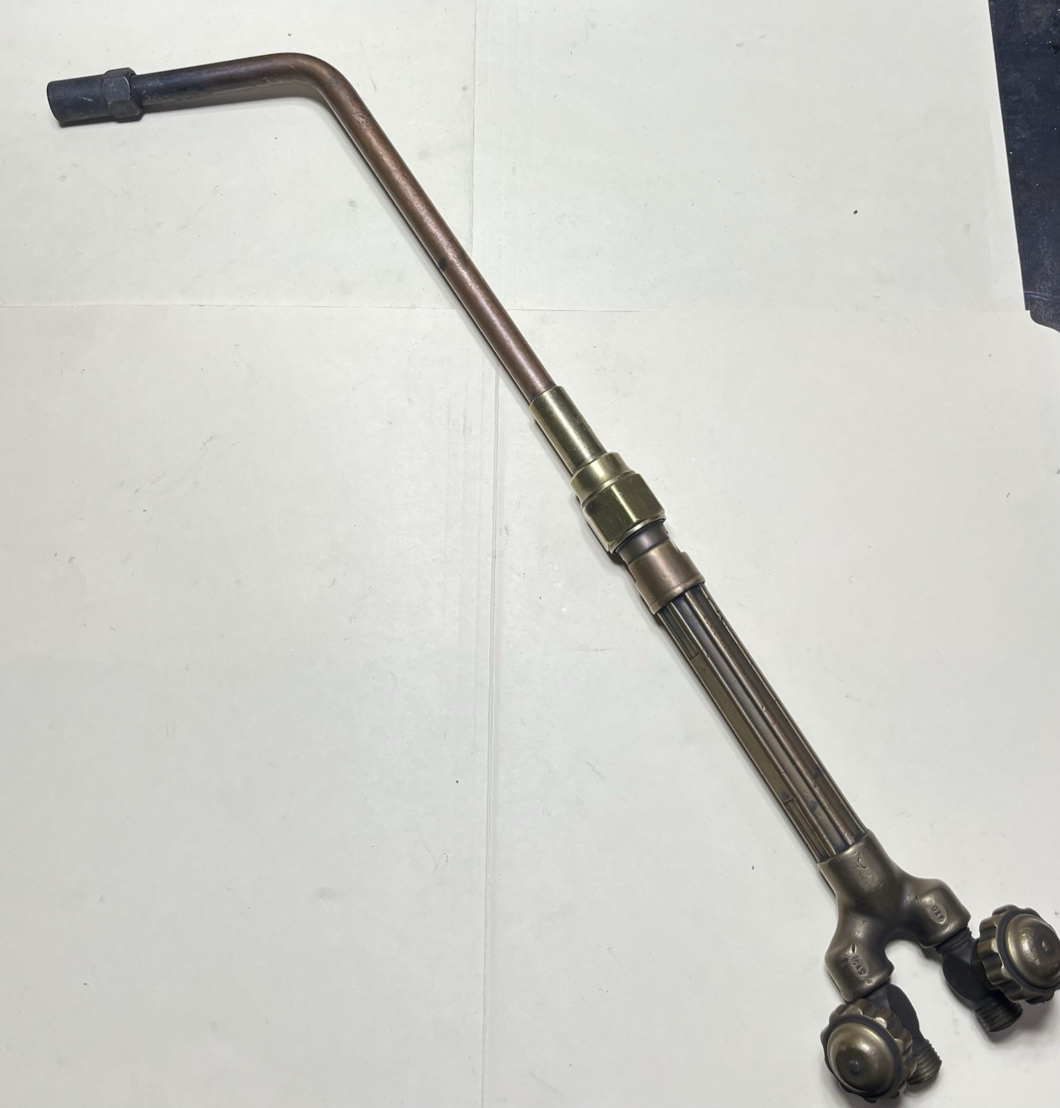 Victor 8-MF-A Rosebud Torch Tip And Handle Used Untested