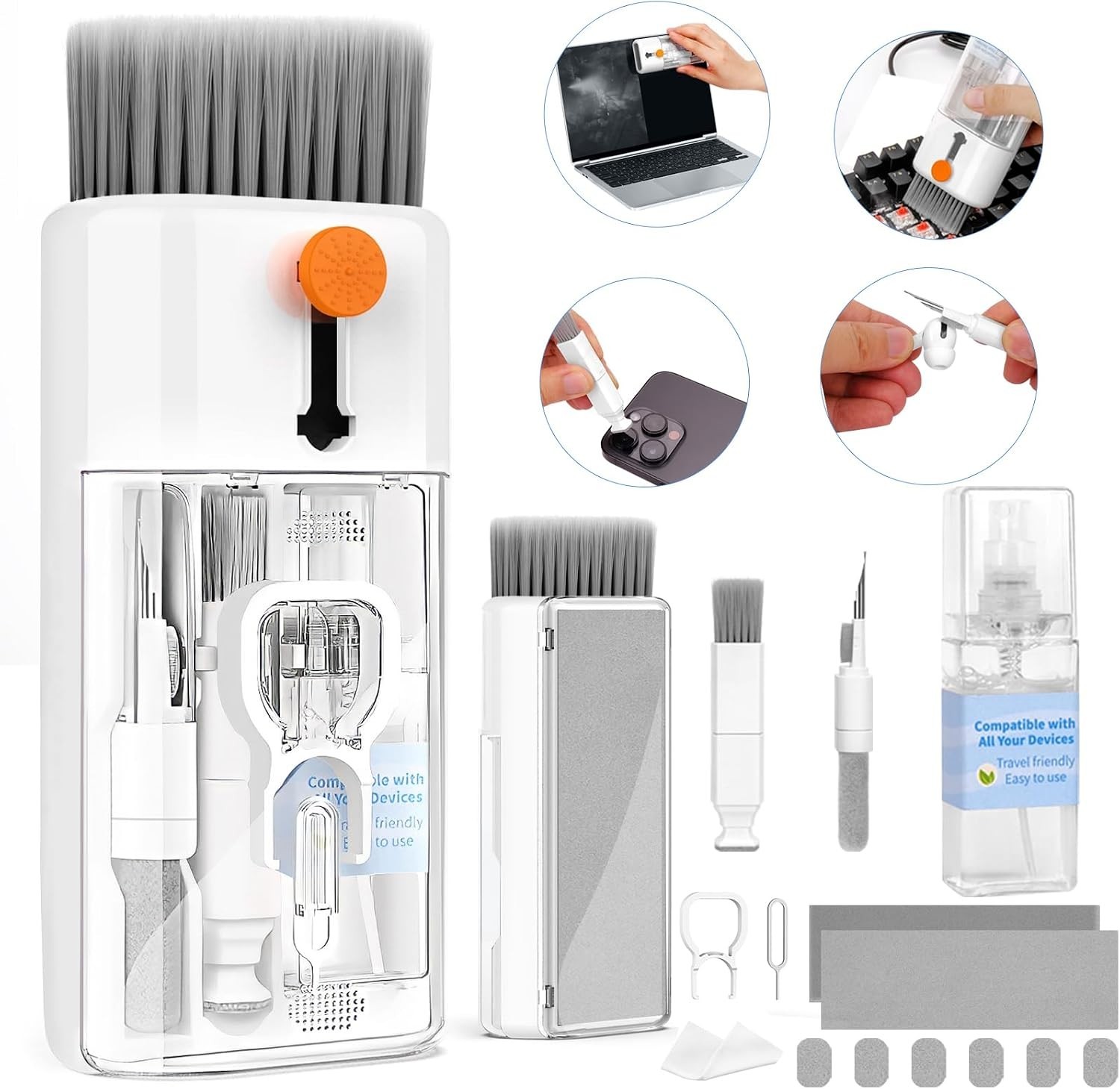 Keyboard Cleaning Kit Computer Phone Screen Cleaner Tool Electronics Maintenance