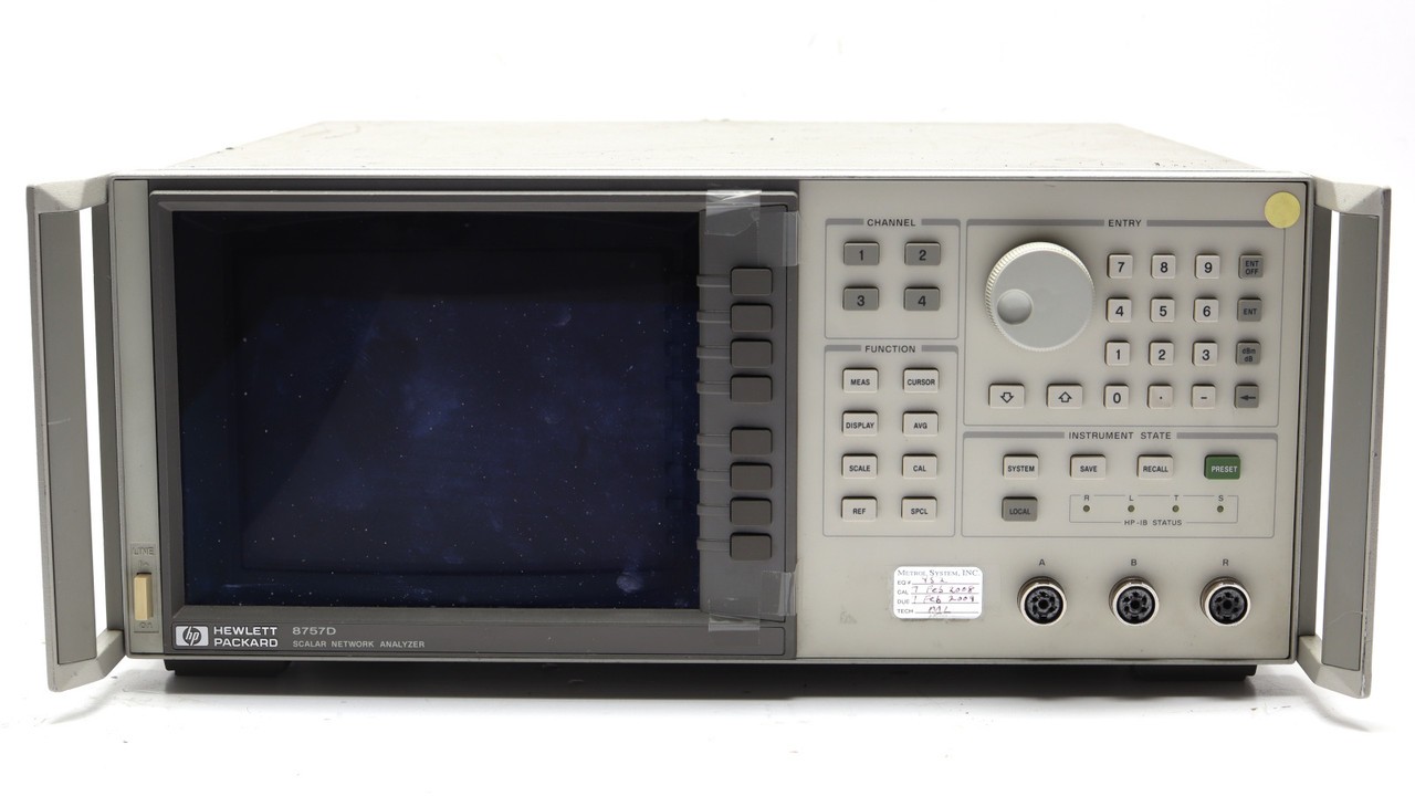 Hewlett Packard 8757D Scalar Network Analyzer, 110GHz