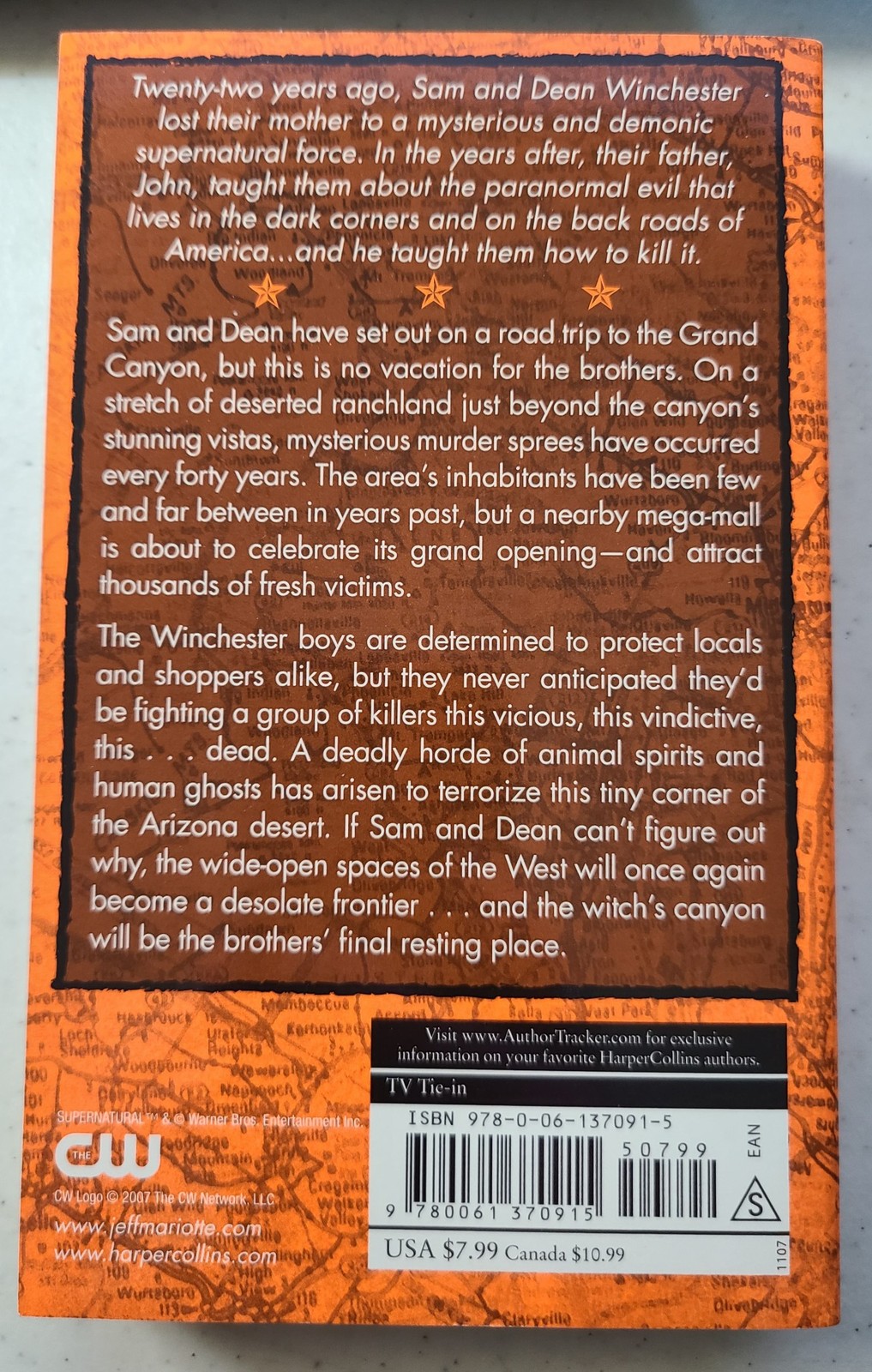 Supernatural: Witch's Canyon Paperback