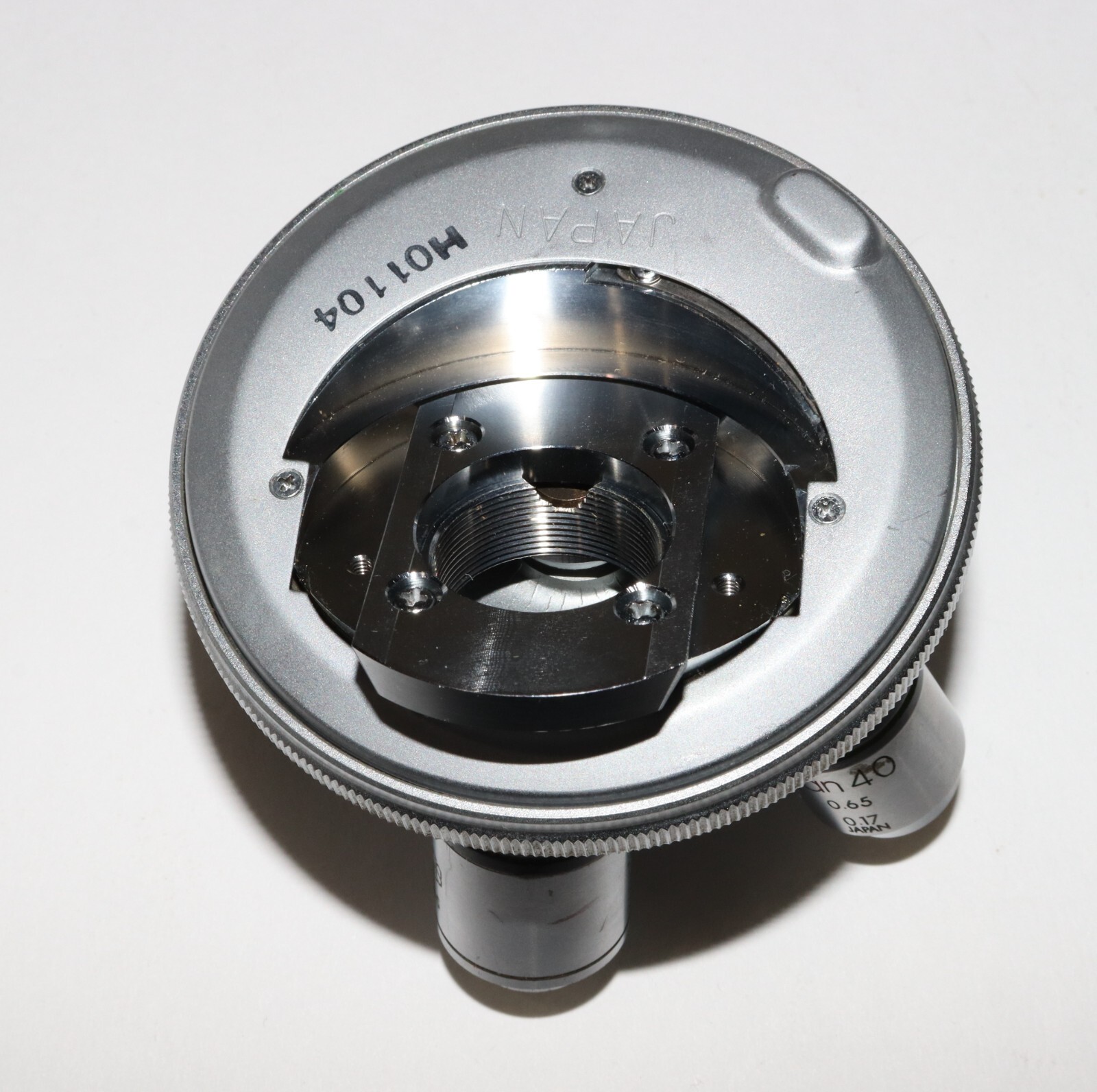 Olympus Microscope Quintuple Nosepiece & Objectives BH Series