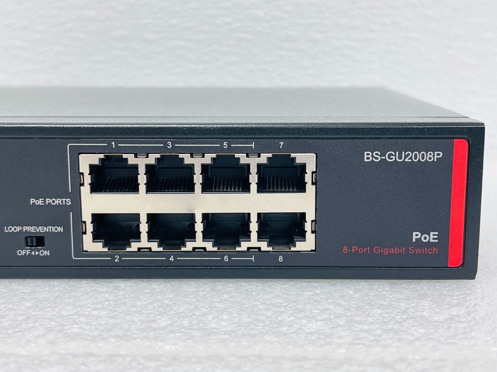 USED - Buffalo BS-GU2008P 8- Port Gigabit Switch (Unit Only) / Free Shipping