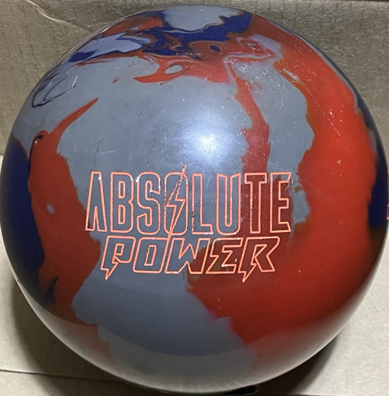 Storm Absolute Power 15 lb Bowling ball Used Single Drill