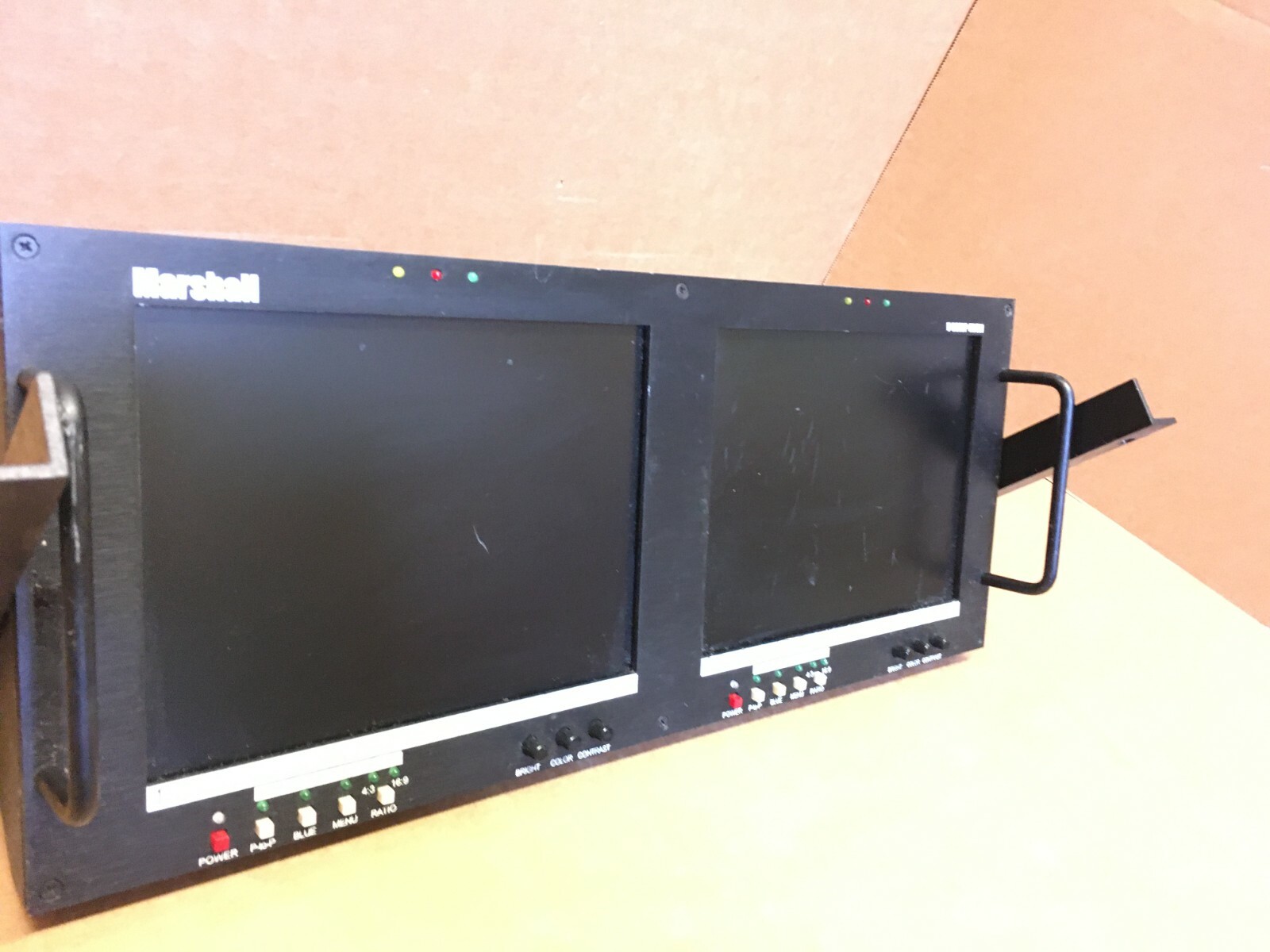 Marshall V-R82DP-HDSDI Dual Professional 8.4"LCD Screen Monitors Rack Mountable