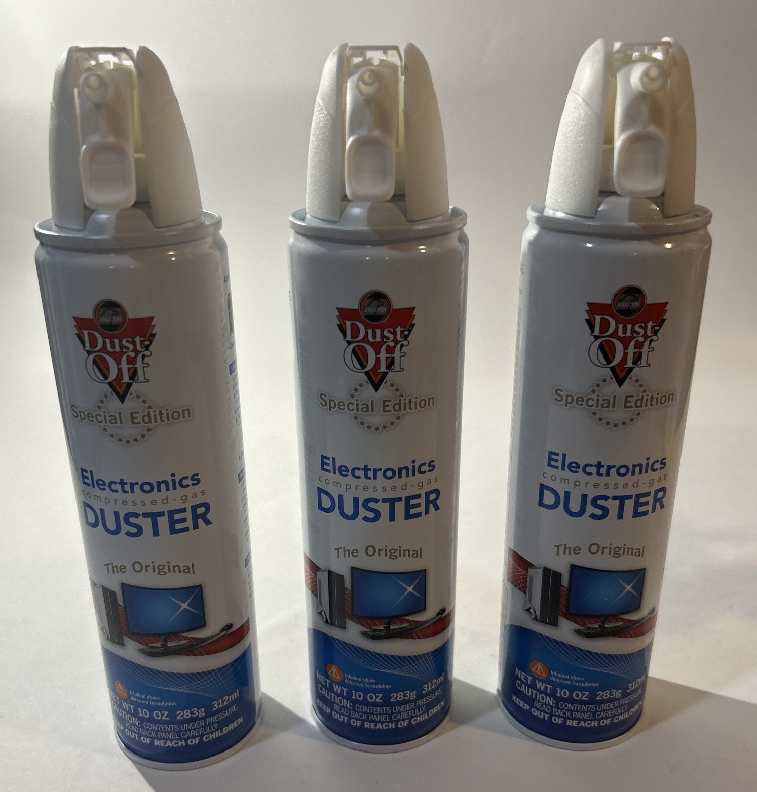 Falcon Dust Off - Special Edition-3 pack New