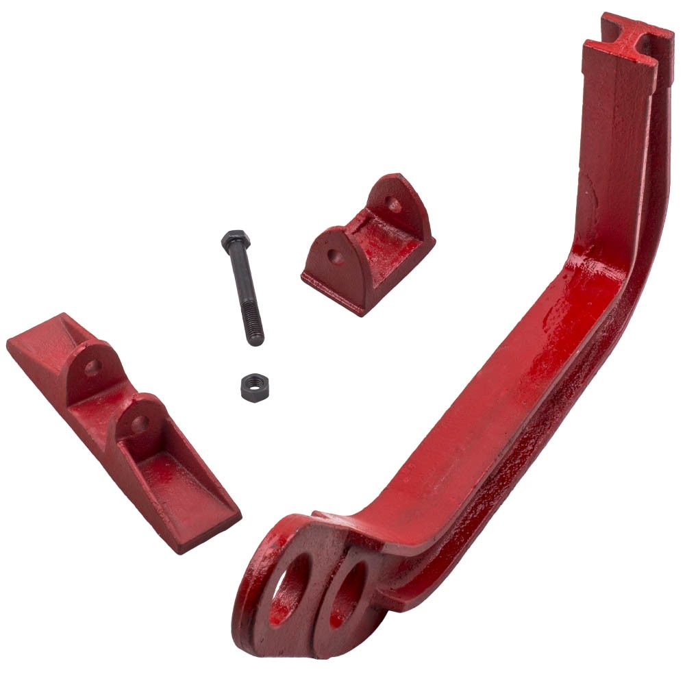 6 TON Auto Body Frame Jumbo Fast Deep Hook Clamp Up Chassis Dent Puller 1set