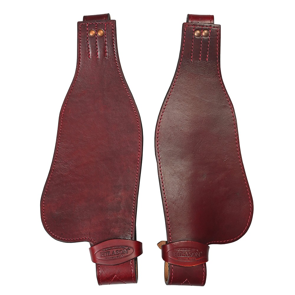 C-N217 Replacement Saddle Fenders Hilason Leather Youth Pair W/ Hobble Strap