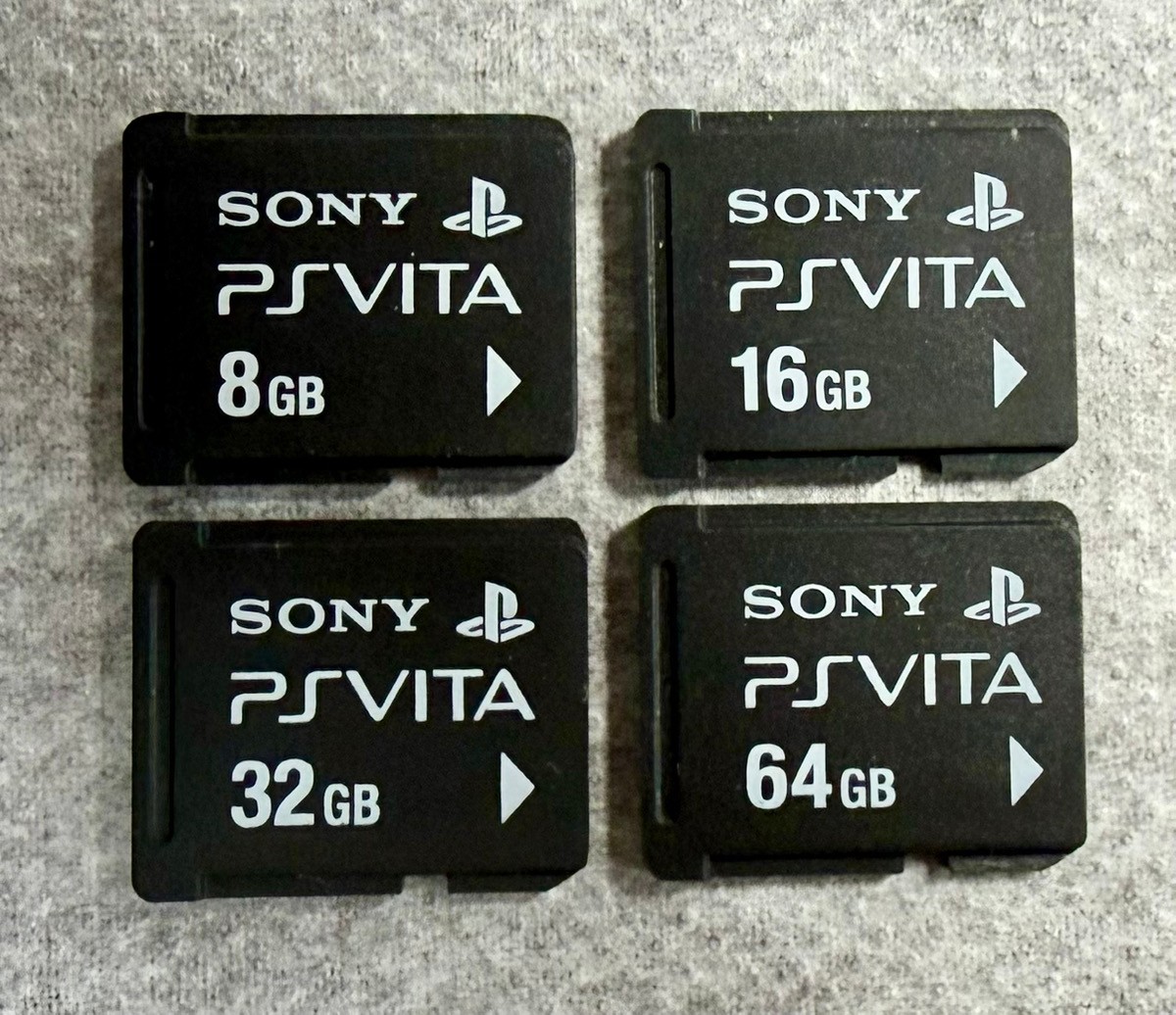 Sony PS Vita Memory Card 8GB 16GB 32GB 64GB Official & Genuine Japan Used