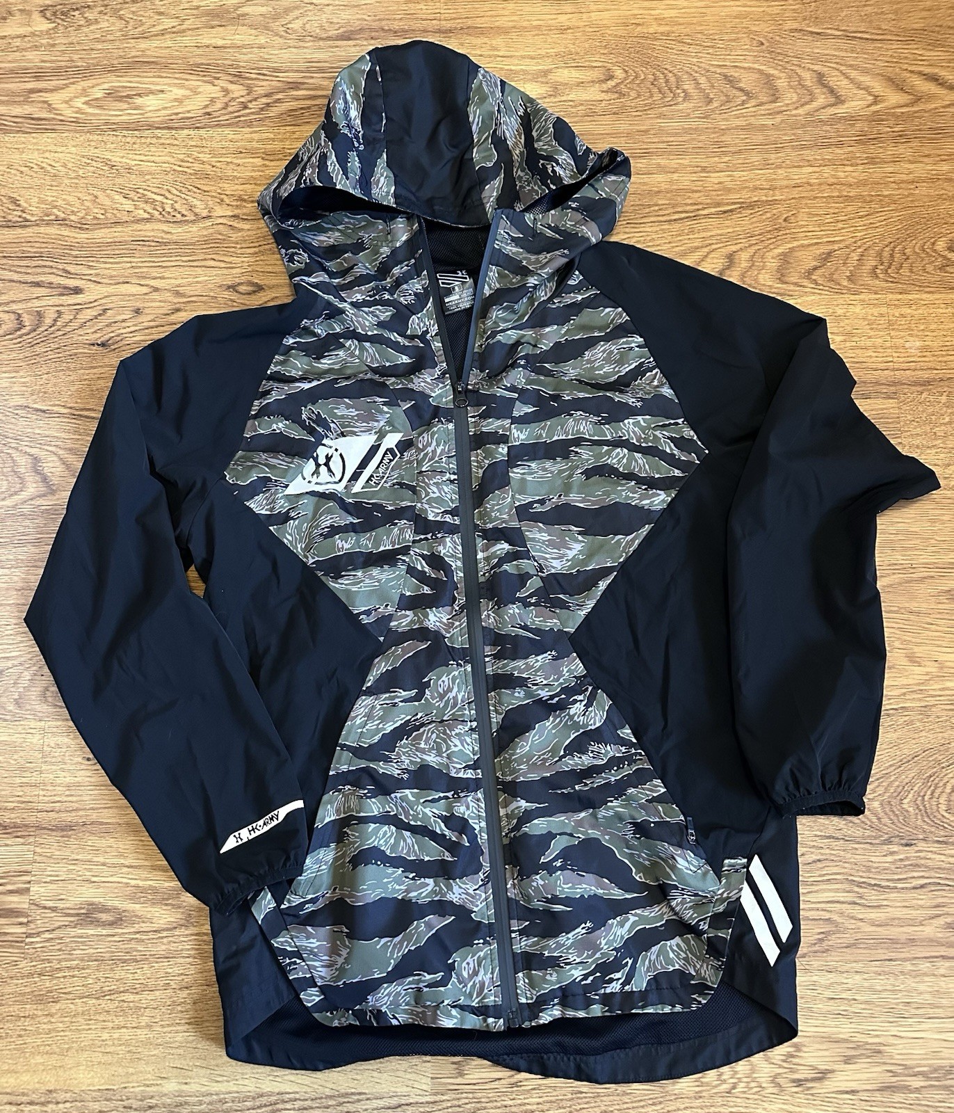 HK Army Global Takeover Windbreaker Jacket - Tiger Camo - Small - Paint Ball