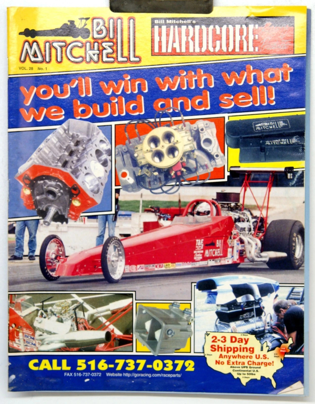 Bill Mitchell Hardcore Racing Products Vol 28 No. 1 4361