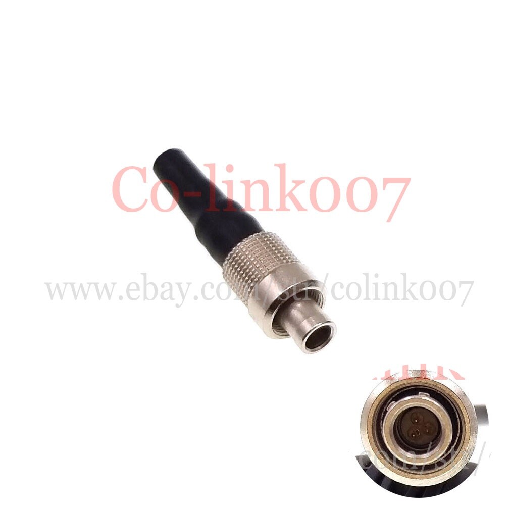 00 3 Pin male Plug for Sennheiser SK2000 SK50 / 250 Connector FVB.00.303.NLA