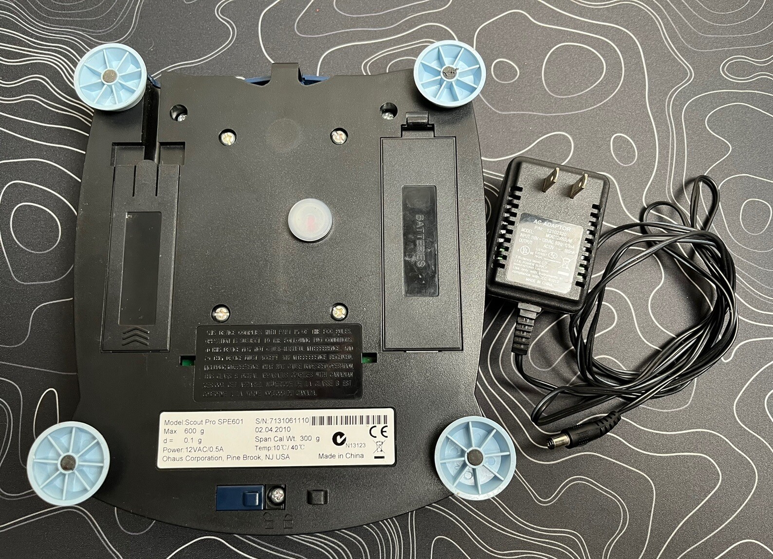 Ohaus Scout Pro SP601 analytical lab scale digital balance, 600g Tested