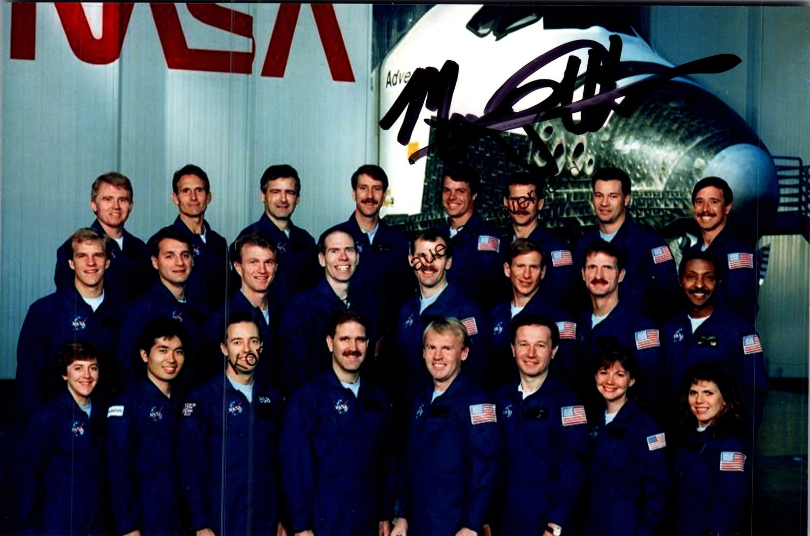 Original autograph Michael McCulley astronaut // autograph autograph sign 355864
