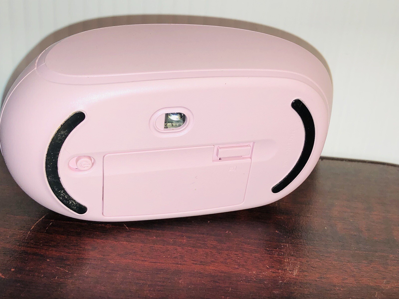 Light Pink Mouse Computer Laptop Tablet Microsoft Wireless 3 Button Mobile