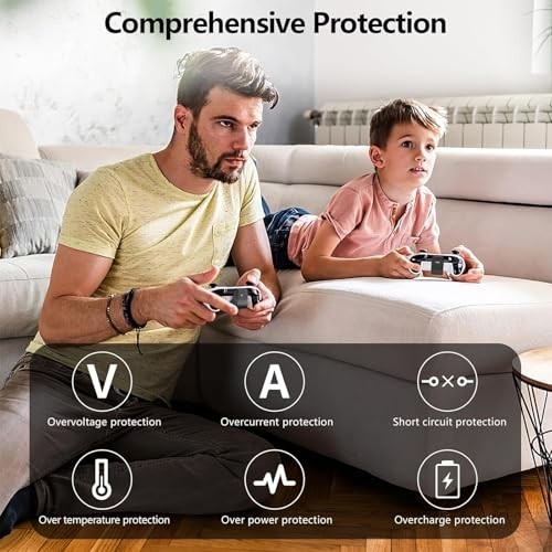 3500mAh Battery Pack for PS5 DualSense Edge Controller - Fast Charging 2 Pack