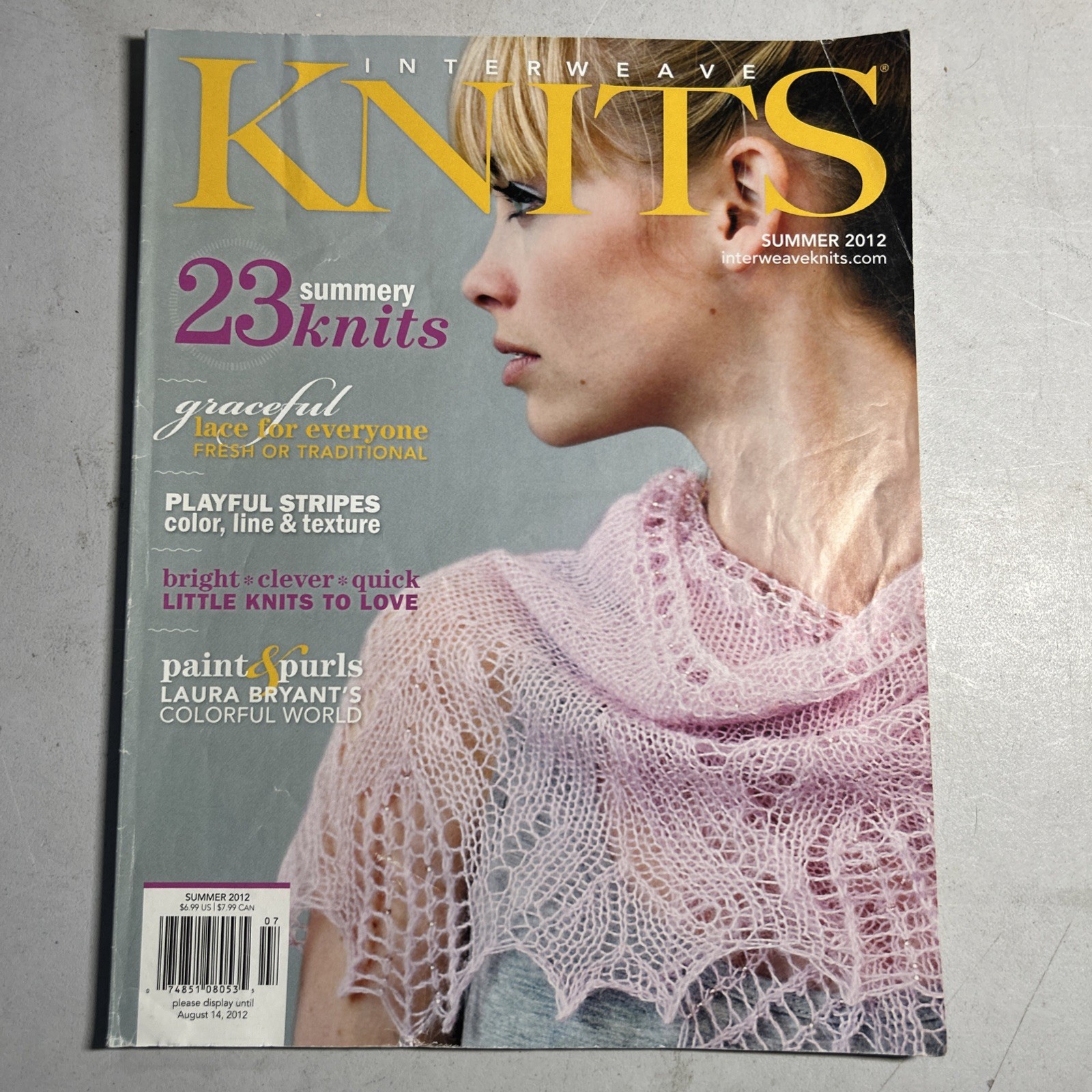 Back Issue of Interweave Knits Magazine - Summer 2012