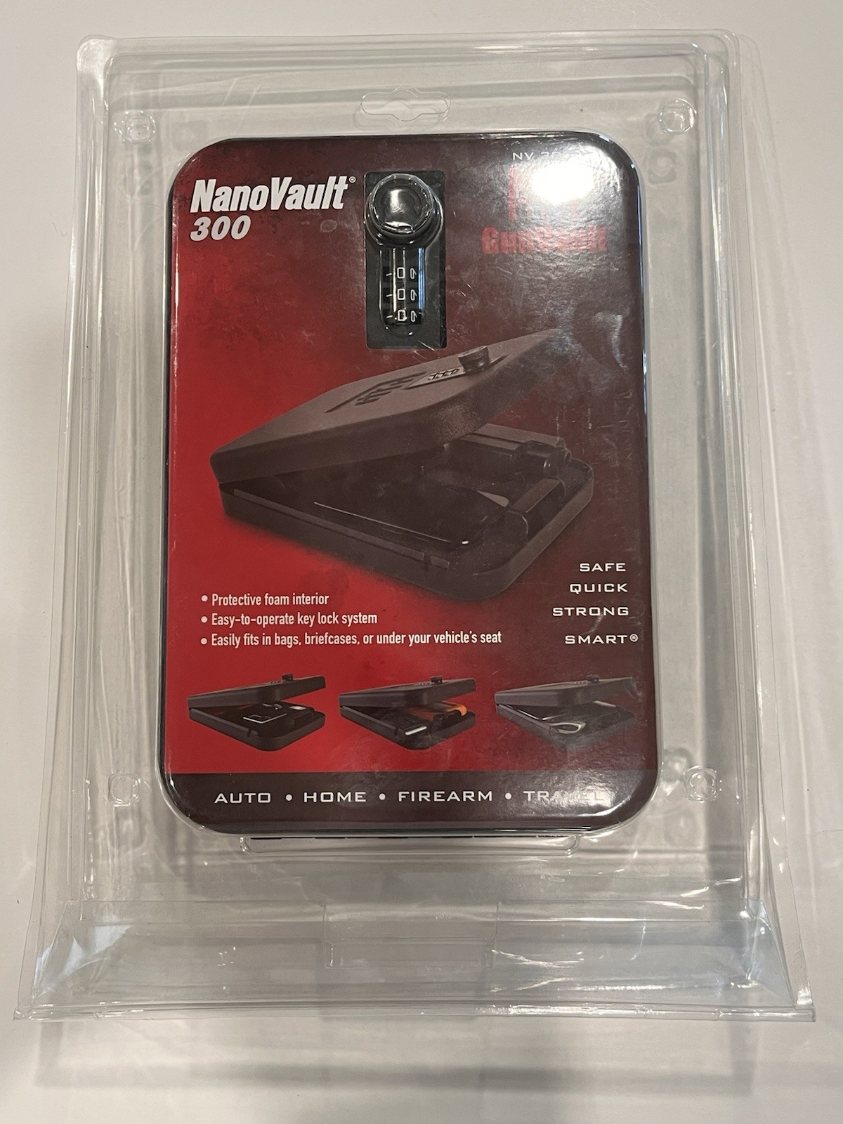 GunVault NanoVault 300 With Combination Lock System