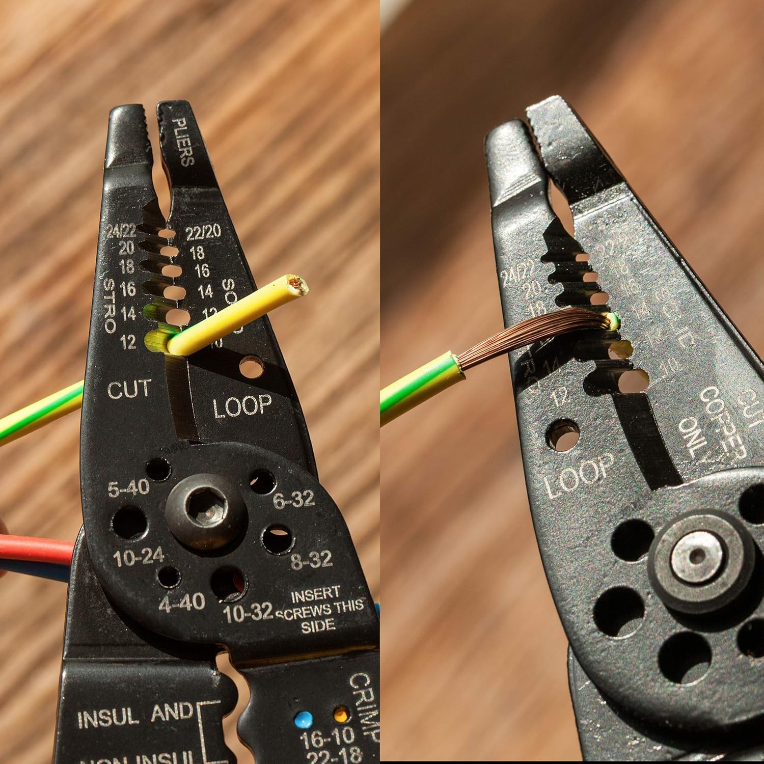 Wire Stripper, 8 Inch, Wire Cutter, Wire Stripper Crimper | Wire Stripping Tool,