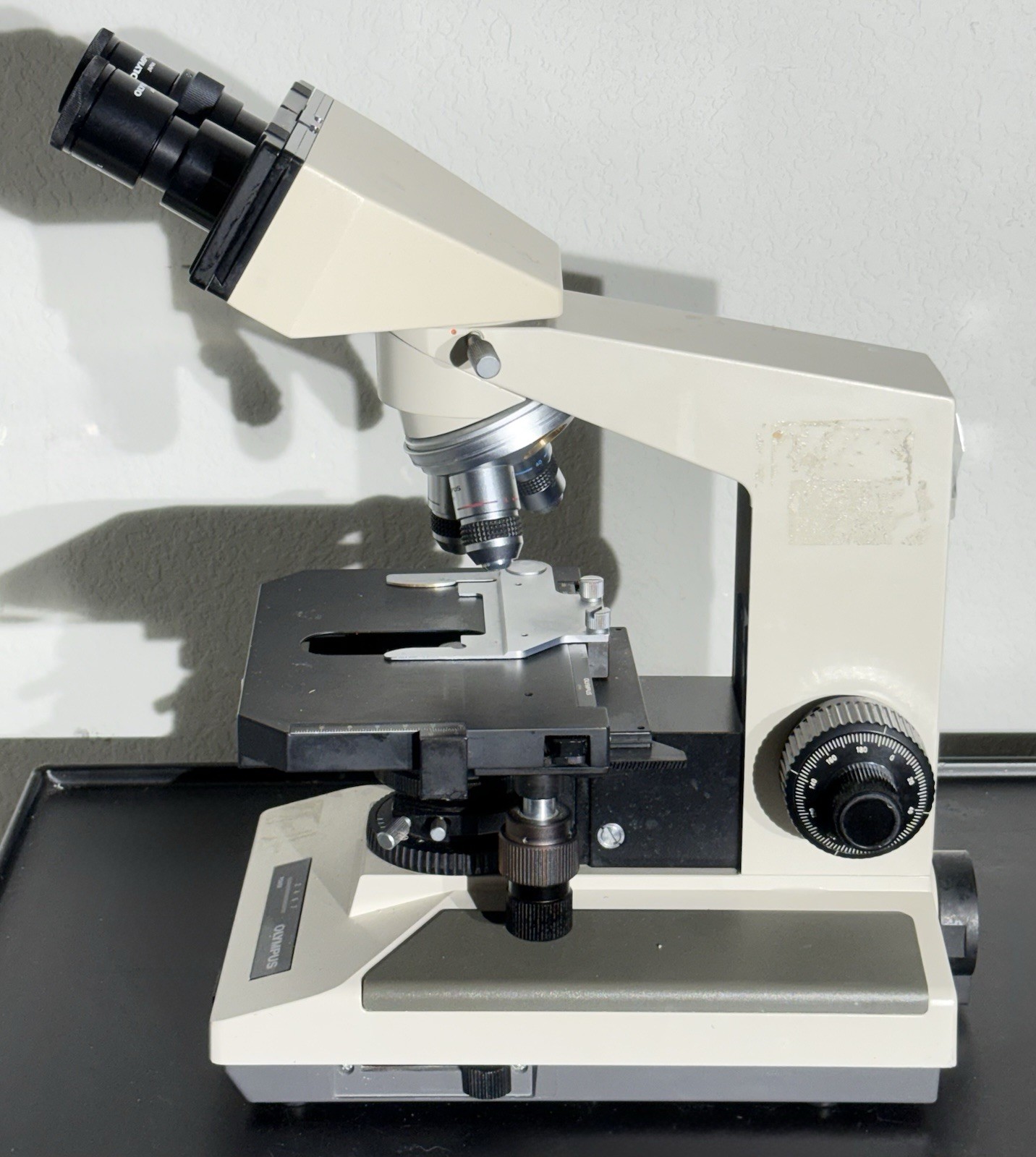 Olympus BH-2 BHTU Binocular Microscope w/ 3 Objectives 4/10/40